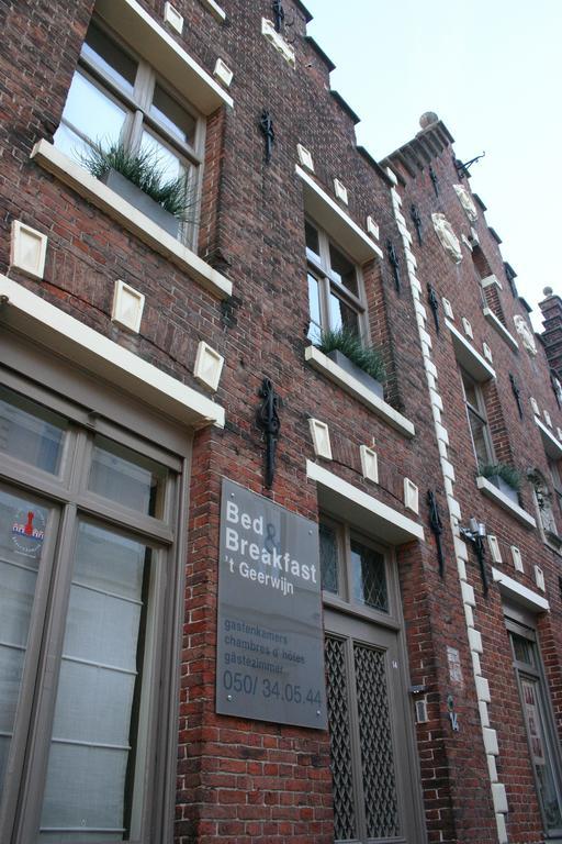 B&B Geerwijn บรูจส์ ภายนอก รูปภาพ